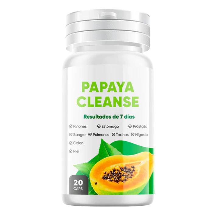 PAPAYA CLEANSE 20 CAPSULAS