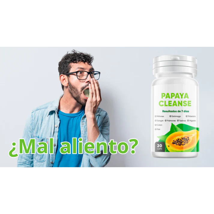 PAPAYA CLEANSE 20 CAPSULAS