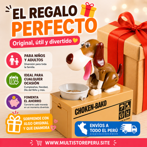 Alcancía de Perrito Interactiva 🐶