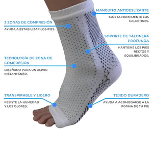 2 Pares calcetines de Neurocompresión