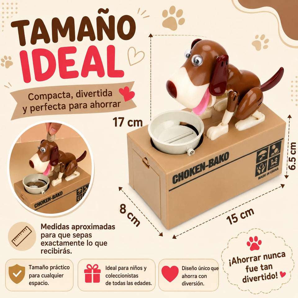 Alcancía de Perrito Interactiva 🐶